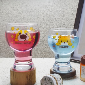 Boccale di Birra in Vetro Creativo con Logo Stampato, Design Moderno per Uso Domestico, per Succhi di Frutta e Birra - Product Image 3