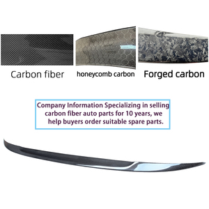สปอยเลอร์หลังคาร์บอนไฟเบอร์ทรง P สำหรับรถยนต์ BMW ซีรีส์ 4 F32 คูเป้ ปี 2013-2019 - Product Image 4
