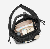Sac à couches portable OEM étanche, organisateur de couches minimaliste, sac de poussette détachable, design léger pour les sorties courtes des parents