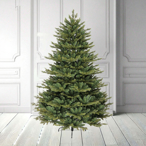 Cây thông Noel nhân tạo bán chạy nhất, thiết kế mới, thân thiện với môi trường, chất liệu PE PVC pha trộn, cành sống động như thật, có đế đứng, xuất xưởng trực tiếp - Product Image 1