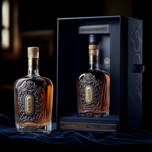 Bouteilles en verre de whisky et de brandy de haute qualité vente directe en usine - Product Image 1