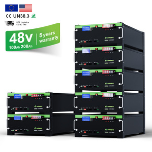 แบตเตอรี่ลิเธียม LiFePO4 48V 200Ah 10KWH จากโรงงานผู้ผลิตโดยตรง (OEM) สำหรับระบบพลังงานแสงอาทิตย์ - Product Image 3