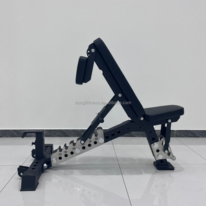 Dongli Chất lượng cao tập luyện đào tạo cơ bắp miễn phí Trọng lượng tinh thần thép có thể điều chỉnh quả tạ băng ghế dự bị Báo Chí để bán - Product Image 3