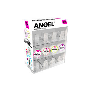 Exhibidor de Bolsitas de Nicotina de Tres Niveles con Marca Luminosa/Módulo Apilable para Exhibición de Bolsitas de Nicotina - Product Image 4