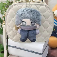 Poupées en peluche en coton personnalisées en gros, figurines d'anime personnalisées de haute qualité, jouets en peluche doux et confortables pour expositions