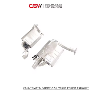 Tuyaux d'échappement Catback à montage facile et précis avec contrôle à distance des vannes électroniques pour Toyota Camry Hybrid 2.5 - Product Image 6
