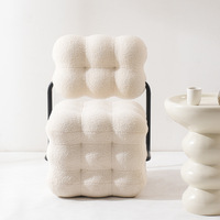 Ensemble de canapés en forme de U au design nordique moderne avec structure métallique et rembourrage, mobilier de salon pour villa, bureau, hall, appartement, hôtel