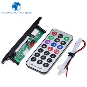 Placa decodificadora TZT <span class=keywords><strong>Bluetooth</strong></span> 5V 12V MP3 WMA, módulo de <span class=keywords><strong>Audio</strong></span>, Radio USB TF para accesorios de coche con Control remoto - Product Image 3