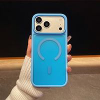 Coques de téléphone portable antichoc en gros, étuis magnétiques personnalisés en TPU mat pour iPhone 15 16 17 18 Pro Max