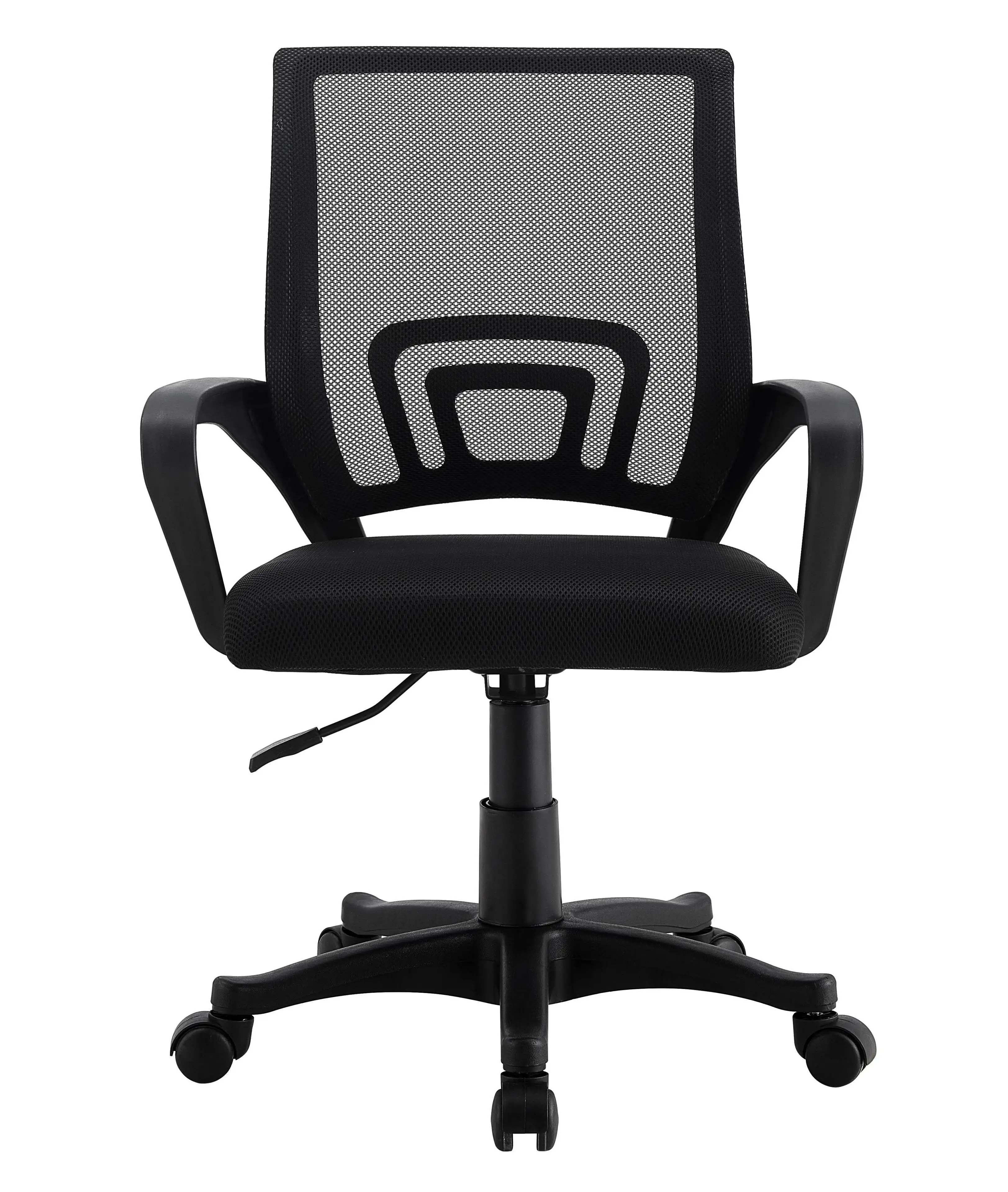 Chaise ergonomique d'affaires avec coussin Chaise d'ordinateur de bureau avec coussin Chaise de bureau simple