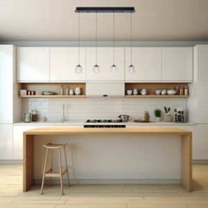 Unités murales de cuisine modulaires personnalisées haut de gamme Design moderne Meubles de cuisine en stratifié pour la maison Armoire de cuisine - Product Image 4