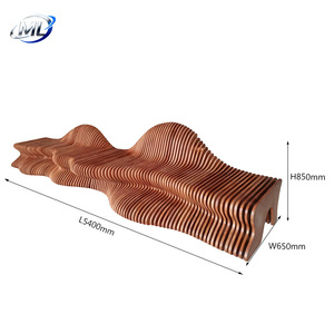 Banco Público de Madera para Hospitales, Escuelas, Hoteles y Parques - Diseño Moderno OEM - Product Image 5