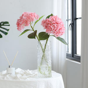 Arreglo Floral <span class=keywords><strong>de</strong></span> Hortensias Grandes, Hidratante, con Sensación <span class=keywords><strong>de</strong></span> <span class=keywords><strong>Película</strong></span> 3D <span class=keywords><strong>de</strong></span> Alta Simulación, Hecho a Mano, para Bodas y Halloween - Product Image 3