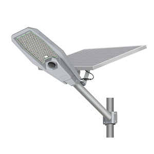 Lampe solaire de rue ultra-lumineuse 200W avec télécommande, lampe solaire <span class=keywords><strong>LED</strong></span> intégrée à haut lumen <span class=keywords><strong>pour</strong></span> <span class=keywords><strong>extérieur</strong></span> - Product Image 1