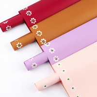 Bouquet de fleurs rose imperméable à la mode papier d'emballage de marque papier coréen emballage de papier d'emballage de bouquet de fleurs de luxe