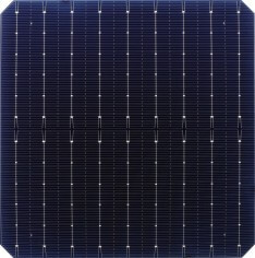 Célula solar mono PERC 166mm 9BB 10BB 12BB, oblea de silicio polivinílico 5BB 9BB, células fotovoltaicas bifaciales de fabricación de células solares - Product Image 6