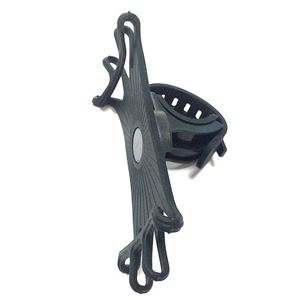 360 °   Support de téléphone rotatif en silicone à pince pour poussette, vélo électrique, moto, vélo – Fixation résistante pour utilisation variée - Product Image 2