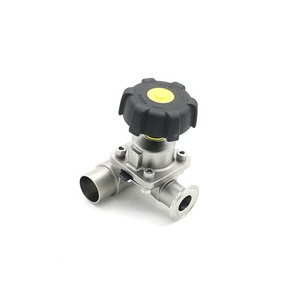 Van Màng Ba Chiều Kiểu Chữ T Chân Chết Không Vệ Sinh Bằng Thép Không Gỉ SS316 - Product Image 4