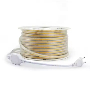 Banqcn alta calidad flexión libre no se rompe fácilmente PVC inteligente solo Color Mini corte IP 67 Cob <span class=keywords><strong>Led</strong></span> <span class=keywords><strong>tiras</strong></span> <span class=keywords><strong>220</strong></span> <span class=keywords><strong>voltios</strong></span> AC luces - Product Image 6