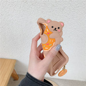 Venta caliente de lujo 3D de dibujos animados lindo Donut Bear <span class=keywords><strong>funda</strong></span> de silicona suave Fundas para <span class=keywords><strong>Apple</strong></span> para iPhone 7 8 Plus 11 Pro 12 Pro Max - Product Image 5