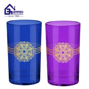 كوب زجاجي 170 مل 6 أونصة كلاسيكي على الطراز العربي المغربي من سوق الشرق الأوسط مع شارات مزخرفة أواني زجاجية لشرب الشاي - Product Image 6