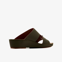 SHIKOL logo personnalisé arabe sandales Original hommes chaussures usine liège semelle confort à la main en cuir véritable luxe hommes sandales 2025