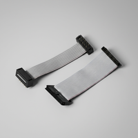 Conectores LL1050-2A de 1.27 mm con Cable Plano Gris COCOR con Conector IDC