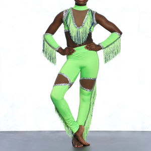 Uniformes de baile Majorette personalizados directos de fábrica: ropa de rendimiento de calidad superior para competiciones de jazz <span class=keywords><strong>latino</strong></span> y Majorette - Product Image 1
