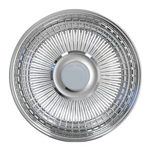 ล้อลวดขนาด 22 นิ้ว สีทอง/โครเมียม โครงสร้างสองชิ้น แบบถอดได้ - Product Image 1