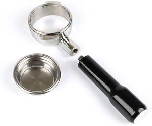 Portafiltro de café al por mayor 3 en 1 de 51mm/54mm/58mm con boquilla simple/doble y cesta para 2 tazas (compatible con cabezal E61) con mango de madera y diseño de lujo - Product Image 4