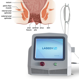 Hemorroidectomía Dispositivo de tratamiento de Cirugía de hemorroides externas 980nm + 1470nm Eliminación de láser de diodo Fístula fisura anal y - Product Image 4