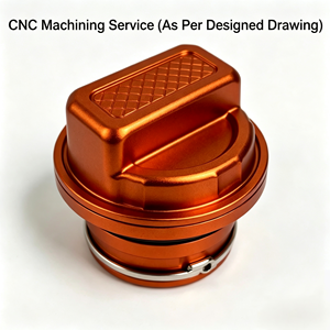 Machining Service High Precision High Quality CNC Aluminum Fuel Tank <b>Filler</b> Cap Motorcycle Fuel Tank Gas Cap Cover <b>for</b> Dirt Bike - Product Image 1