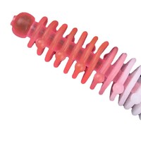 Leurre souple artificiel de sport type queue d'aiguille 55cm 12g, leurre ver léger/dansant, ver à vis sans fin, leurre souple bionique en forme de verme pour la pêche