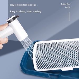 Bac à litière automatique pour chiens de petite, moyenne et grande taille, toilette anti-écrémage facile à nettoyer, support pour tapis absorbant pour usage intérieur - Product Image 3