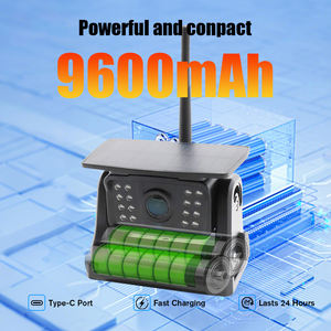 ערכת מסך מגע 10.1 אינץ' עם מצלמת <span class=keywords><strong>DVR</strong></span> אלחוטית סולארית מגנטית למשאיות, אוטובוסים, ציי רכב מסחריים, מעקב אחר נכסים, יצרן ציוד מקורי/יצרן עיצוב מקורי - Product Image 3