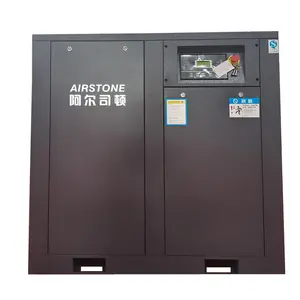 Airstone Cheap 45kw/55kw/75kw Rotary Screw Air Compressor with Bearing Lubricated for Sand Blasting for Farms AC Power Source