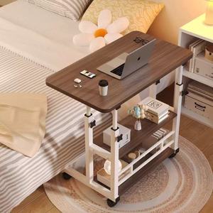 Scrivania per Computer da Casa, Tavolino da Letto per Camera da Letto, Scrivania Semplice per Ufficio, Tavolo Mobile Sollevabile da Comodino - Product Image 3
