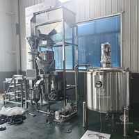 200kg/h Small Capacity Peanut Butter Production Line Stainless Steel Almond/Hazelnut Paste /Sesame Jam Making Machine