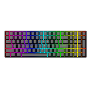 OUSAID DK100 RGB无线机械键盘DIY游戏键盘PBT ABS键帽红色开关 - Product Image 1