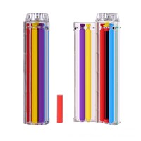 Machine à rouler les cigarettes manuelle populaire et colorée, pour papier à tabac, 8 mm, rouleuse de cigarettes colorée