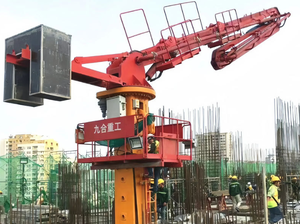 Advanced Technology Manufacturer Jiuhe HG32 Floor Climbing <strong>Concrete</strong> Placing Boom-Factory Direct Sales