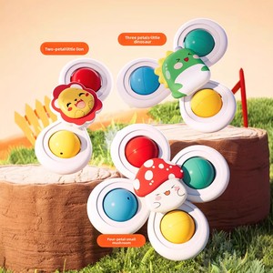 <span class=keywords><strong>Jouet</strong></span> éducatif pour bébé, salle de bain pour enfants, soulagement du stress, ventouse rotative en plastique, unisexe, de 0 à 24 <span class=keywords><strong>mois</strong></span> - Product Image 1
