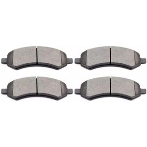 Juego de pastillas de freno delantero 04465-12670 para piezas de automóvil del sistema de frenos de metal de calidad OEM de Toyota - Product Image 2
