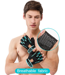 Antideslizante transpirable entrenamiento gimnasio guantes Fitness deportes de levantamiento de peso - Product Image 6