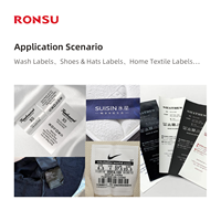 Imprimante d'étiquettes Ronsu pour vêtements, étiquettes en tissu, étiquettes de vêtements, 600 DPI, qualité industrielle, machine à codes-barres haute performance, 2 pouces