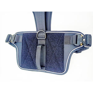 สายจูงสุนัขบุนวมไนล่อนทนทานพร้อมที่จับเสื้อกั๊กสัตว์เลี้ยงปรับได้สะท้อนแสงสำหรับฝึกสุนัขทำงานปีนเขา - Product Image 4