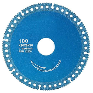 <span class=keywords><strong>Lame</strong></span> de scie à disque personnalisé pour le meulage de carreaux en acier marbre plastique tuyau de brasage or sable coupe - Product Image 6