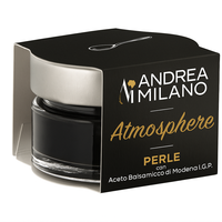 Villa Vittoria Made in Italy Perles de vinaigre balsamique liquide infusées Acetificio Milano Vinaigre gourmet végétalien à la truffe Condiment Pot de 50g