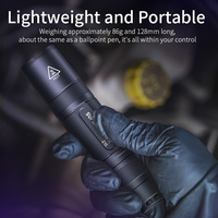 Lampe torche LED UV SUPERFIRE Z15 en alliage d'aluminium, étanche IP44, rechargeable par USB, pour camping, usage industriel, personnalisable