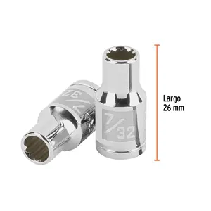 Master con 24 unità 7/32 'socket, 12 punti, 1/4 'drive, Truper - Product Image 3